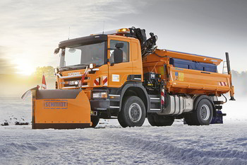 Räumfahrzeug für den Winterdienst